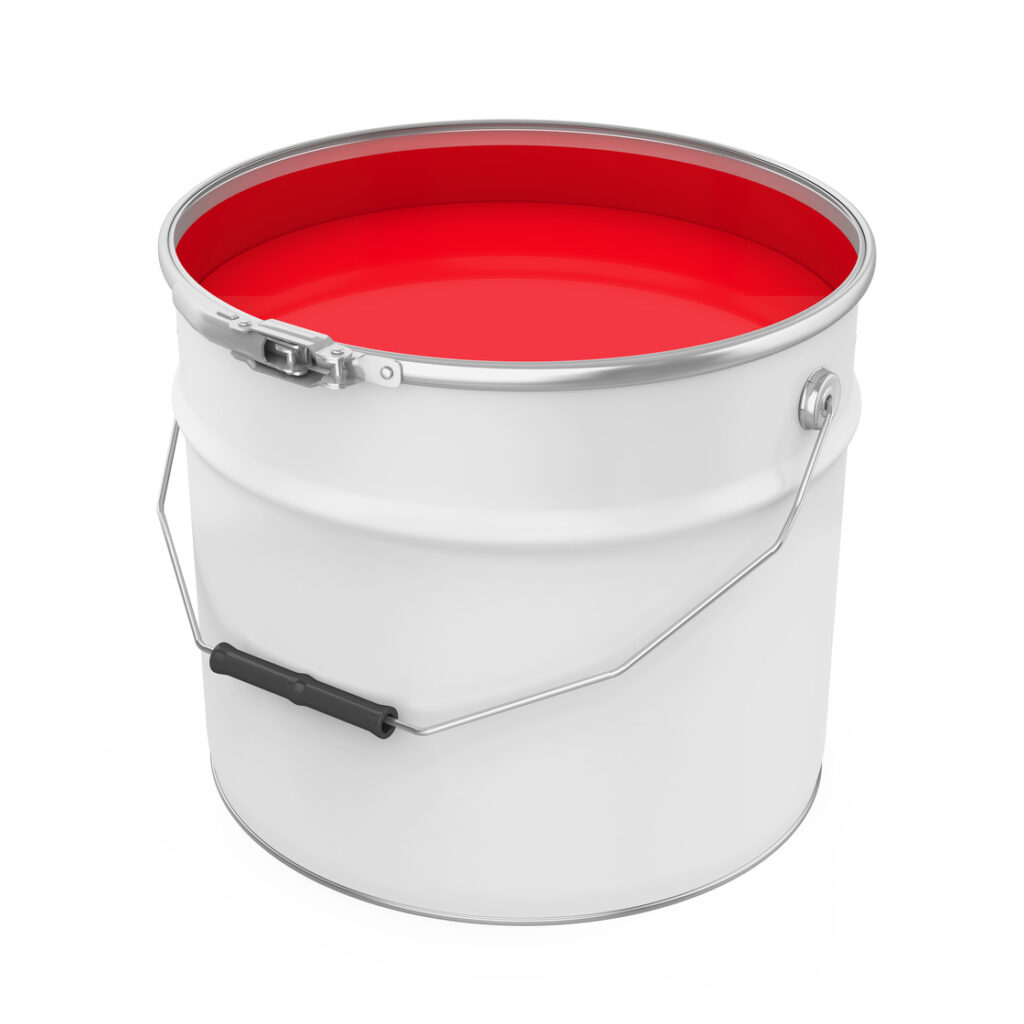 Metal pails for paints inks varnish and other flammable liquids