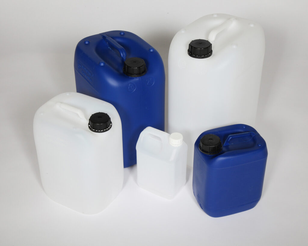 Range of Plastic Jerricans